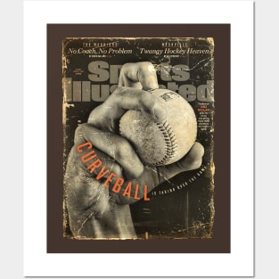 COVER SPORT - SPORT ILLUSTRATED - CURVEBALL Posters and Art